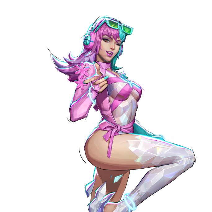 Prismatic Pulse Costume