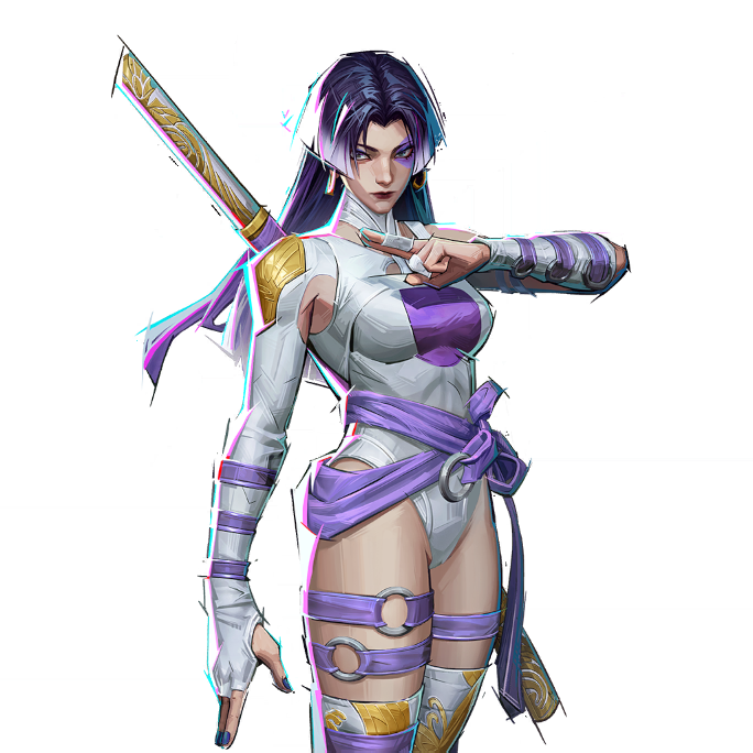 Phantom Purple Costume