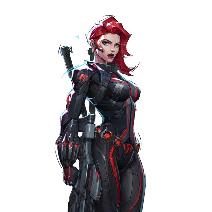 BLACK WIDOW Default Costume