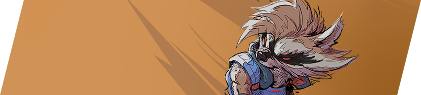 ROCKET RACCOON Full HD Nameplate