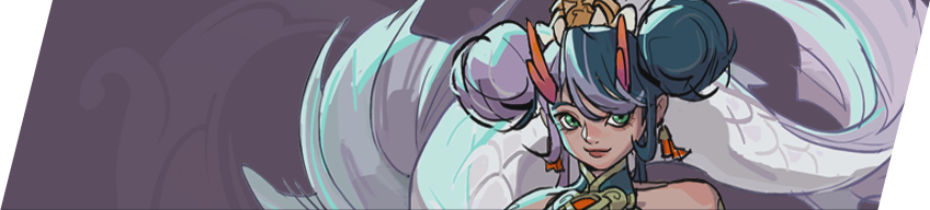 Cheerful Dragoness Full HD Nameplate