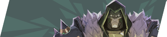 Doctor Doom Full HD Nameplate