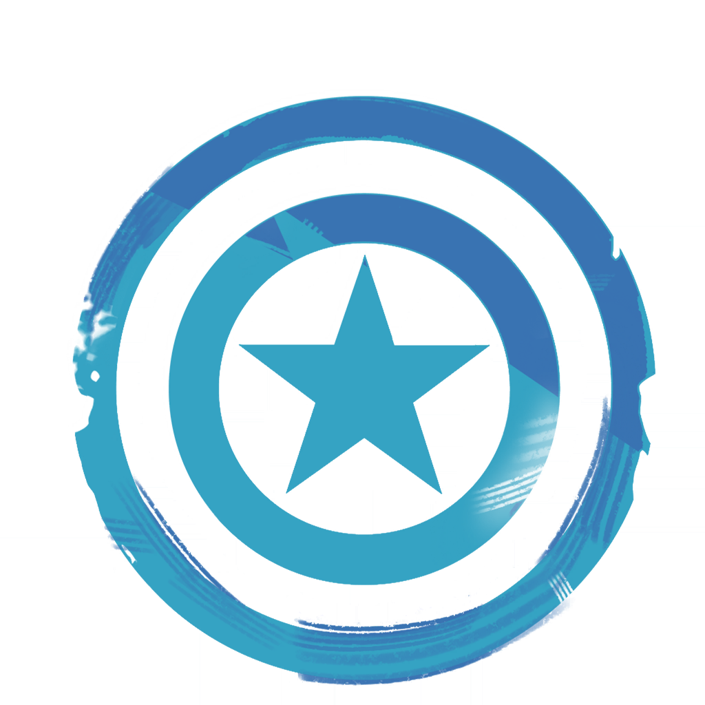 CAPTAIN AMERICA EMBLEM Full HD Spray